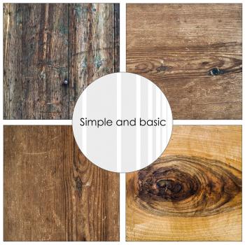 Simple and Basic - Designpapier "Wood, wood, wood" Paper Pack 6x6 Inch - 24 Bogen 