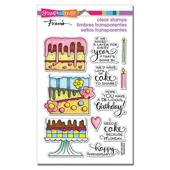 Stampendous - Stempelset "Cake" Clear Stamps