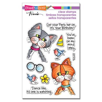 Stampendous - Stempelset "Cat Friends" Clear Stamps