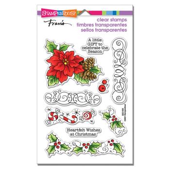 Stampendous - Stempelset "Christmas Frame" Clear Stamps