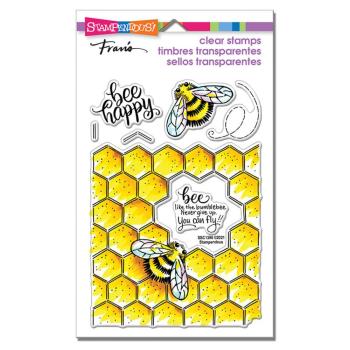 Stampendous - Stempelset "Bumblebee Happy" Clear Stamps