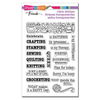 Stampendous - Stempelset "Crafting Forever" Clear Stamps