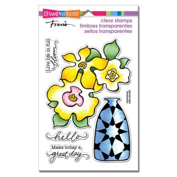 Stampendous - Stempelset "Floral Blooms" Clear Stamps