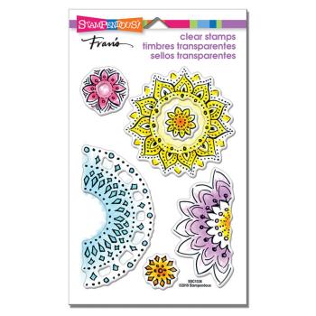 Stampendous - Stempelset "Floral Circles" Clear Stamps