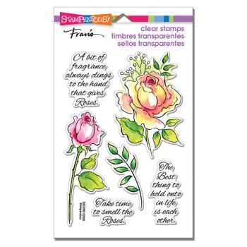 Stampendous - Stempelset "Fragrant Rose" Clear Stamps