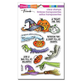 Stampendous - Stempelset "Frightful Gift" Clear Stamps