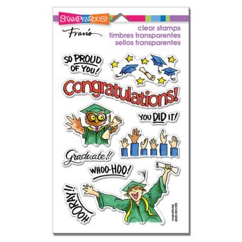 Stampendous - Stempelset "Grad Gift" Clear Stamps