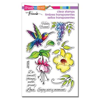 Stampendous - Stempelset "Hummingbird Hello" Clear Stamps