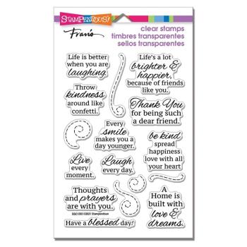 Stampendous - Stempelset "Laugh Every Day" Clear Stamps