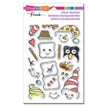 Stampendous - Stempelset "Merry Mallows" Clear Stamps