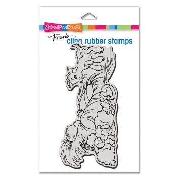 Stampendous - Gummistempel "Manger Nap" Mini Cling Stamps