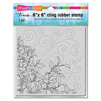 Stampendous - Gummistempel "Leafy Breeze" Cling Stamps