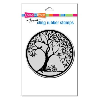 Stampendous - Gummistempel "Tree Circle" Cling Stamps