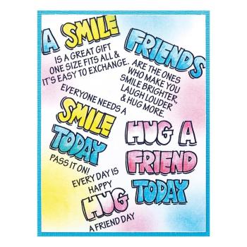 Stampendous - Stempelset "Friends Hugs FransFormer" Clear Stamps