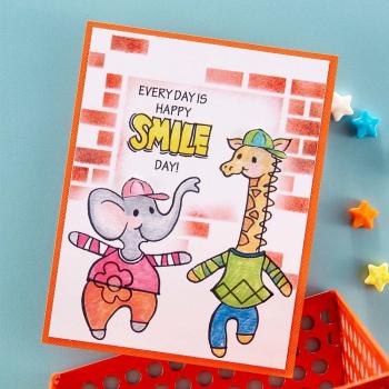 Stampendous - Stempelset "Friends Hugs FransFormer" Clear Stamps