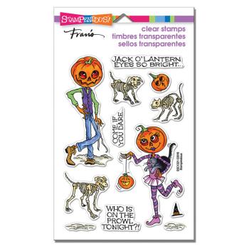 Stampendous - Stempelset "Pumpkin People" Clear Stamps