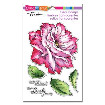 Stampendous - Stempelset "Rose Friend" Clear Stamps