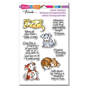 Stampendous - Stempelset "Puppy Therapy" Clear Stamps