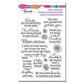 Stampendous - Stempelset "True Friends" Clear Stamps