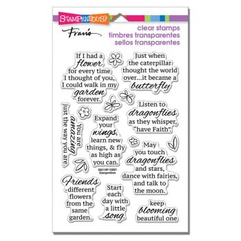 Stampendous - Stempelset "Winged Wishes" Clear Stamps