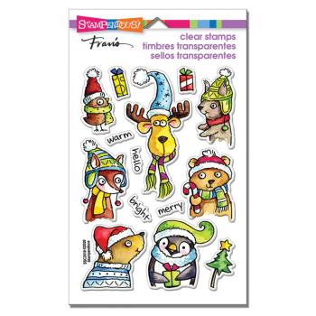 Stampendous - Stempelset "Winter Pals" Clear Stamps