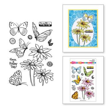 Stampendous - Stempelset "Hello Butterfly" Clear Stamps