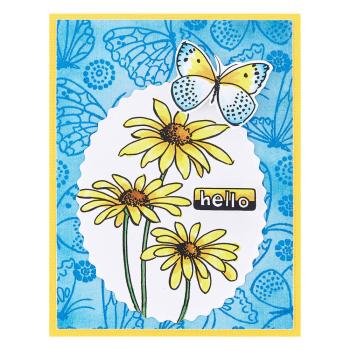 Stampendous - Stempelset "Hello Butterfly" Clear Stamps