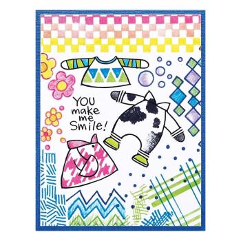 Stampendous - Stempelset "Geo Prints FransFormer" Clear Stamps