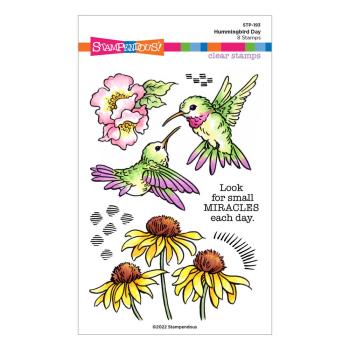 Stampendous - Stempelset "Hummingbird Day" Clear Stamps