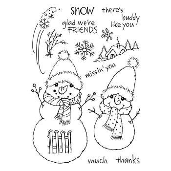 Stampendous - Stempelset "FransFormer Snowy Friends" Clear Stamps