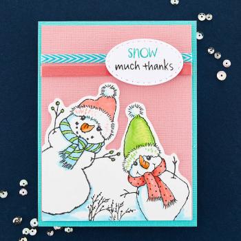 Stampendous - Stempelset "FransFormer Snowy Friends" Clear Stamps