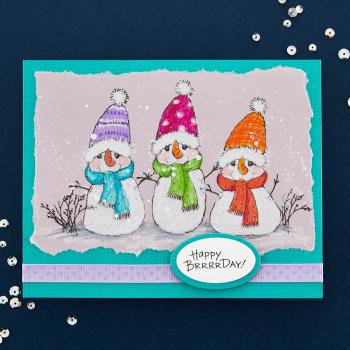 Stampendous - Stempelset "FransFormer Snowy Friends" Clear Stamps