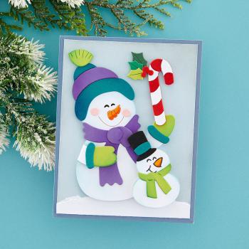 Stampendous - Stanzschablone "Snowman Hugs" Dies