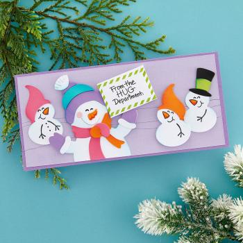 Stampendous - Stanzschablone "Snowman Hugs" Dies