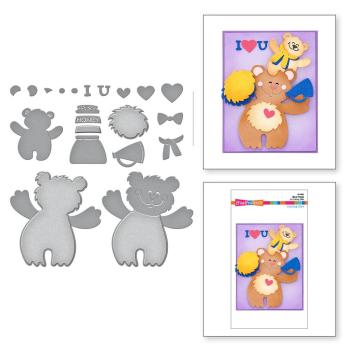 Stampendous - Stanzschablone "Bear Hugs" Dies