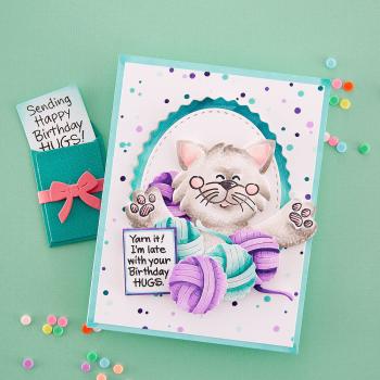 Stampendous - Stanzschablone "Kitty Hugs" Dies