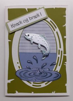 By Lene - Stempel "Fishing Splash" Clear Stamps