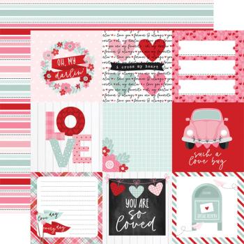 Echo Park - Designpapier "Love Notes" Paper Pack 6x6 Inch - 24 Bogen