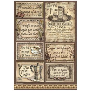 Stamperia - Decopatch Papier "Selection" Decoupage A4 - 6 Bogen  