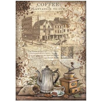 Stamperia - Decopatch Papier "Grinder" Decoupage A4 - 6 Bogen  