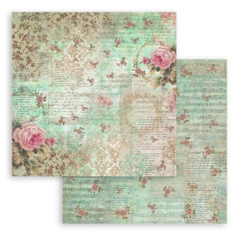 Stamperia - Designpapier "Precious" Paper Pack 8x8 Inch - 10 Bogen