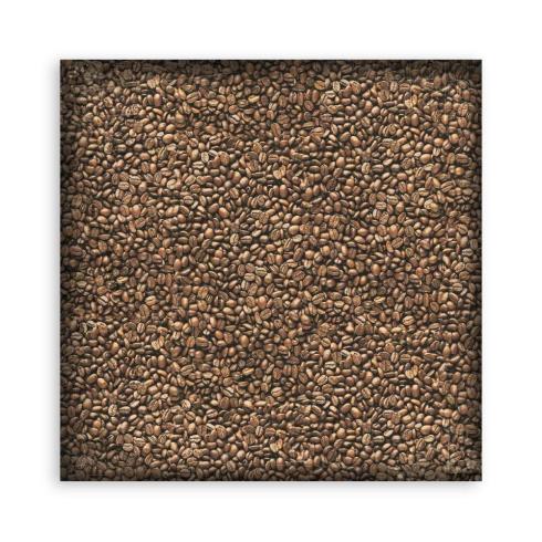 Stamperia - Designpapier "Coffee and Chocolate" Paper Pack 8x8 Inch - 22 Bogen