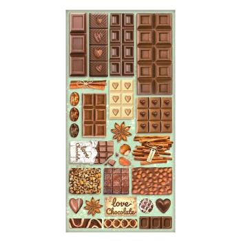 Stamperia - Designpapier "Coffee and Chocolate Collectables" Paper Pack 6x12 Inch - 10 Bogen