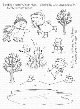 My Favorite Things - Stempelset "Warm Winter Hugs" Clear Stamps