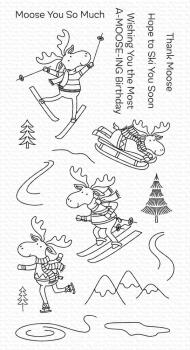 My Favorite Things - Stempelset "Merry Moose" Clear Stamps