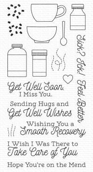 My Favorite Things Stempelset "Feel Better" Clear Stamps