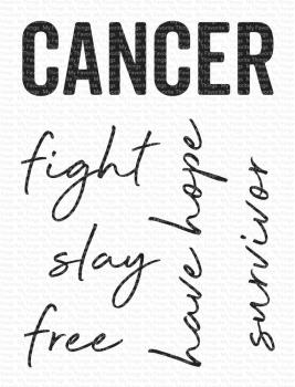My Favorite Things Stempelset "Fight Cancer" Clear Stamps