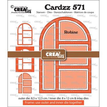 Crealies - Stanzschablone "Frame & Inlay Robine" Cardzz Dies