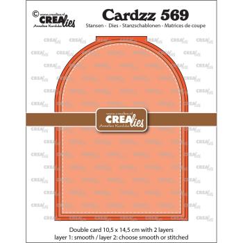 Crealies - Stanzschablone "Double Card Arch" Cardzz Dies