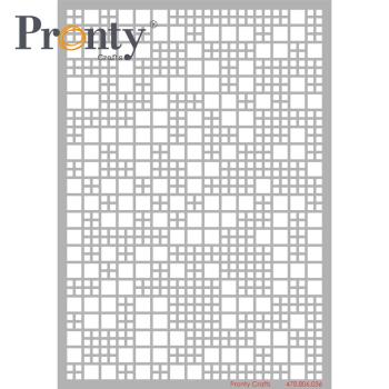Pronty Crafts - Schablone A5 "Cubes" Stencil 